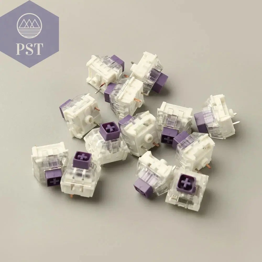 Wholesales Kailh Box Royal Navy Blue Jade Pink Crystal Box 3 pin Switches IP56 Water-proof Compatible Cherry MX Switches - PST PS Tradings
