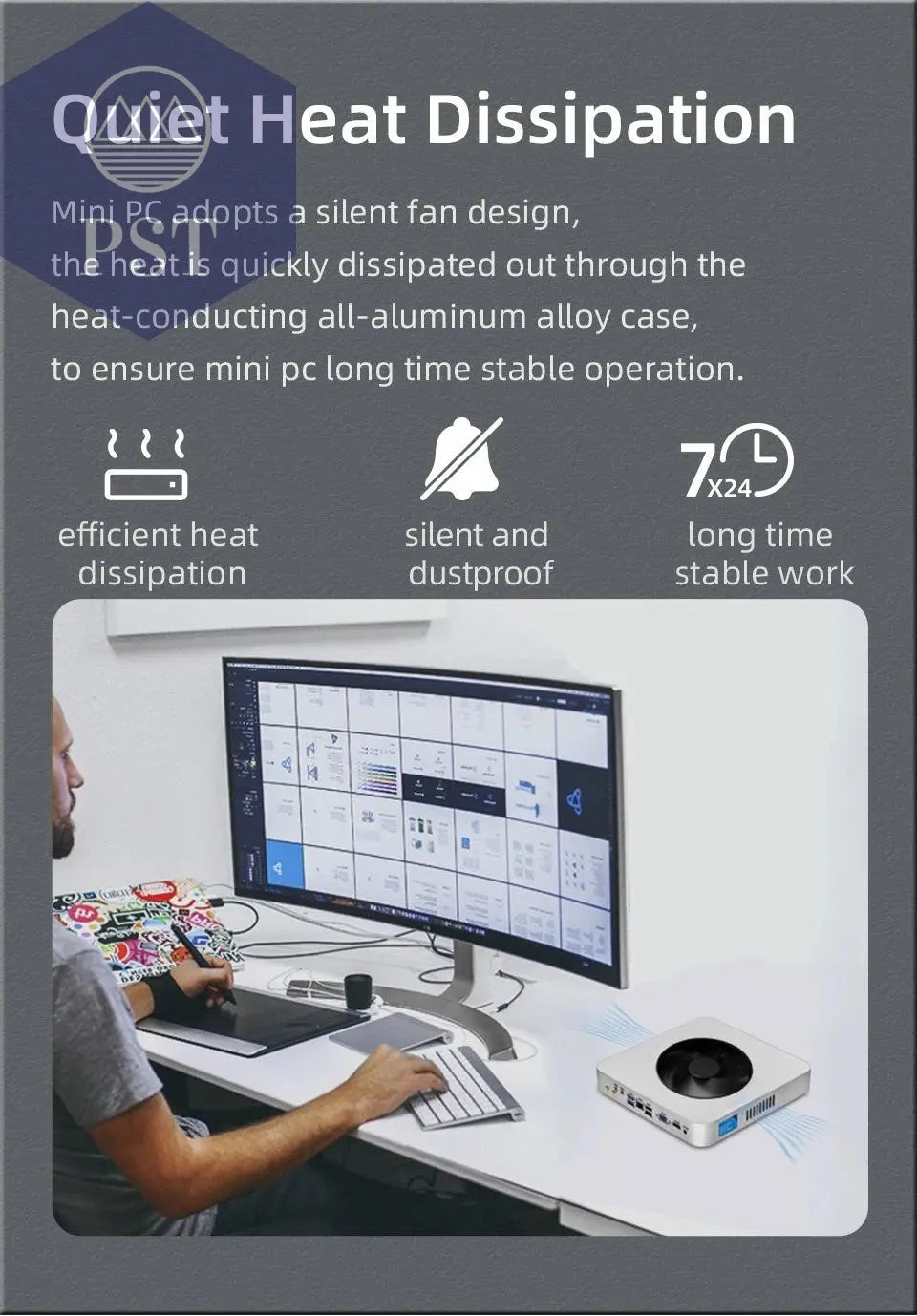 XCY Mini PC Computer Intel Core i5 4200U 3317U i7 4500U J1900 Win10 Win11 Linux Ubuntu Office Desktop HTPC Personal Computer       PST PS Tradings