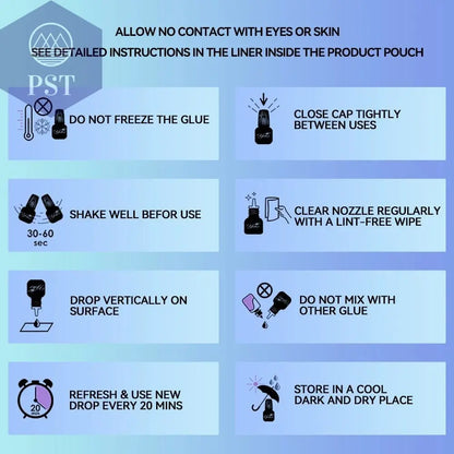 Yelix Eyelash Extension Glue 0.5-1 Sec Fast Dry Individual Lashes Glue Sensitive Eye Eyelash Glue Wholesale Customization PST PS Tradings  PST PS Tradings  PST PS Tradings